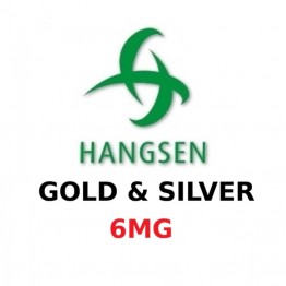 Hangsen E-Liquid Gold & Silver 100ml 6mg Hangsen E-Liquid Gold & Silver 100ml 6mg