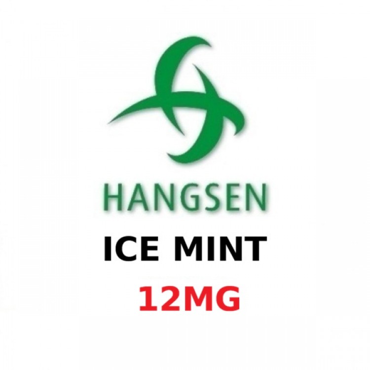 Hangsen E-Liquid Ice Mint 100ml 12mg (NEW!!)