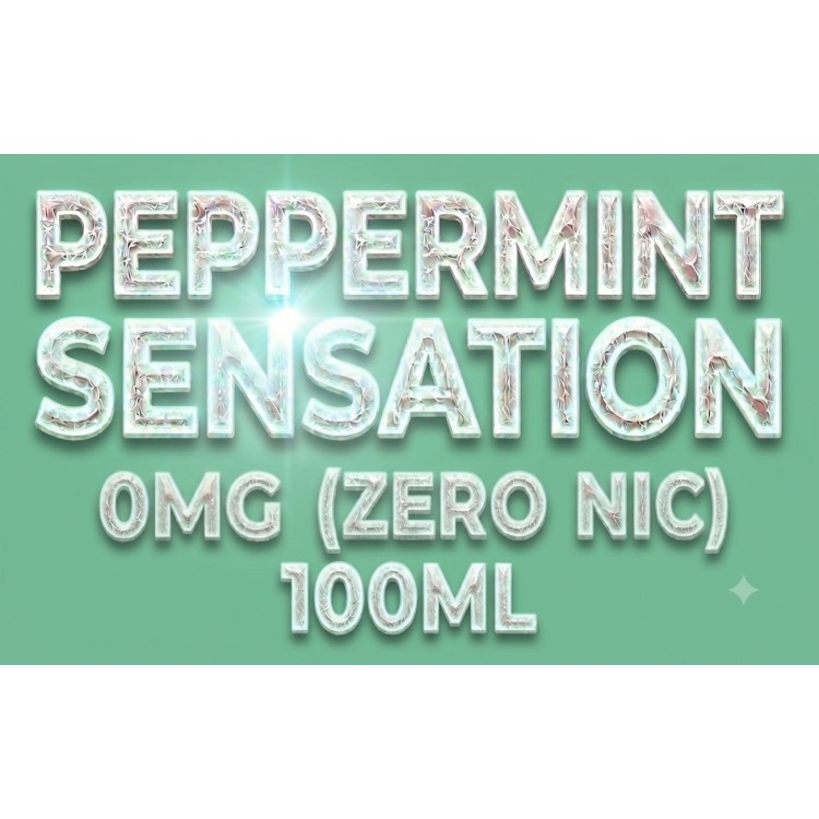 Peppermint Sensation 0mg 100ml (Zero Nic)