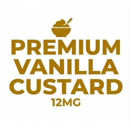 Premium Vanilla Custard 12mg 100ml Premium Vanilla Custard 12mg 100ml