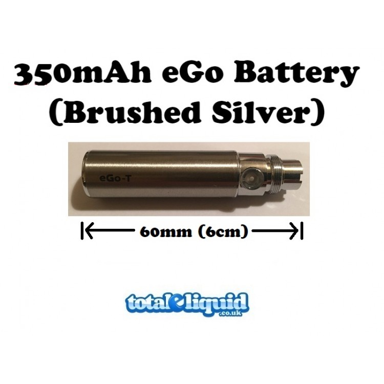 350mAh eGo Battery (Brushed Silver)