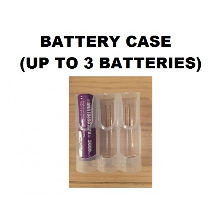 Plastic Battery Case (holds up to 3 batteries)
