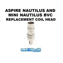 Aspire Nautilus 2, Nautilus, Mini Nautilus & K3 BVC Replacement Coil Heads (5 for £9)
