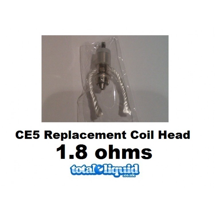 CE5 Replacement Coil Head 1.8 Ohms