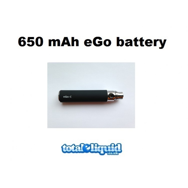 650mAh eGo Battery (Black)