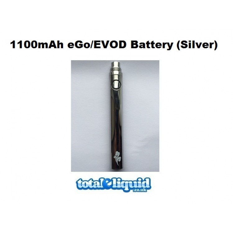 1000mAh Kanger eGo/EVOD Battery (Silver)