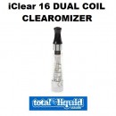 iClear 16 Dual Coil Clearomizer 2.1 Ohm (1.6ml)