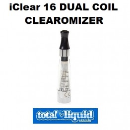 iClear 16 Dual Coil Clearomizer 2.1 Ohm (1.6ml)