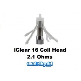 iClear 16 Replacement Coil Head 2.1 Ohm